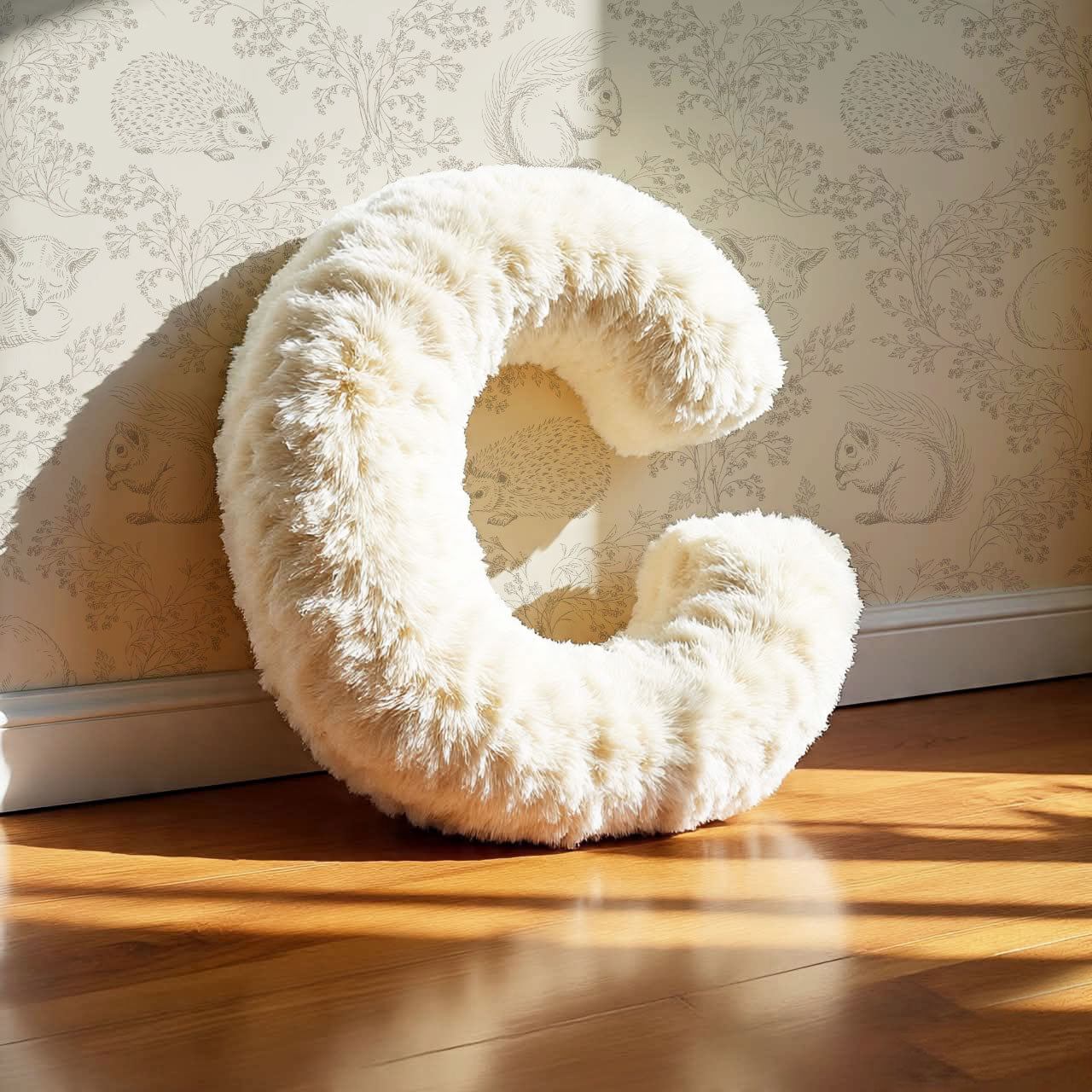 Ailani Woodland Mammals Neutral Beige Wallpaper