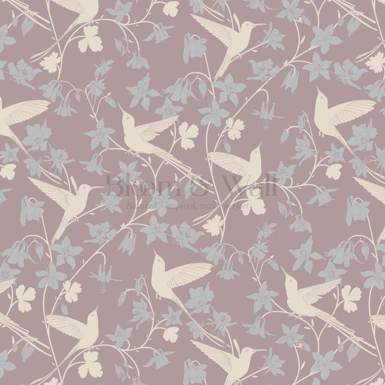 Angela Birdsong & Bloom Mulberry Wallpaper