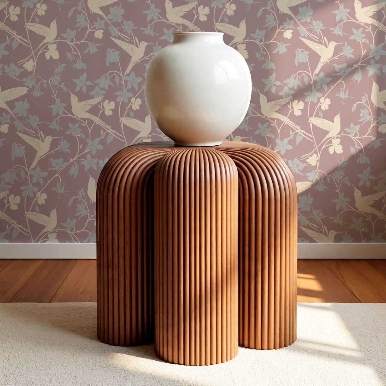 Angela Birdsong & Bloom Mulberry Wallpaper