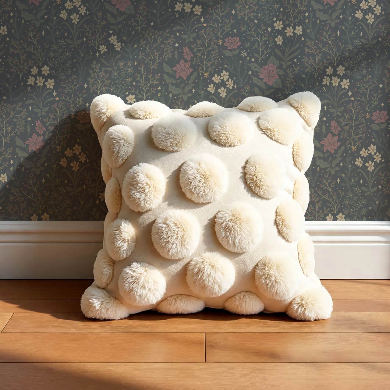 Antonella Delicate Blooms Winterberry Wallpaper