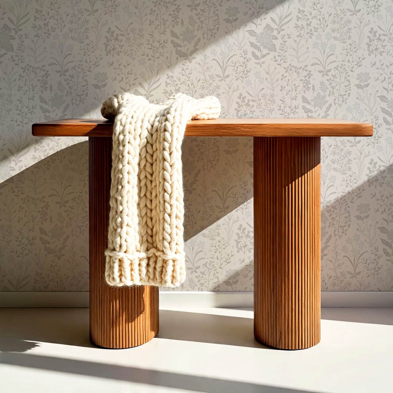 Antonella Delicate Blooms Smoke Wallpaper