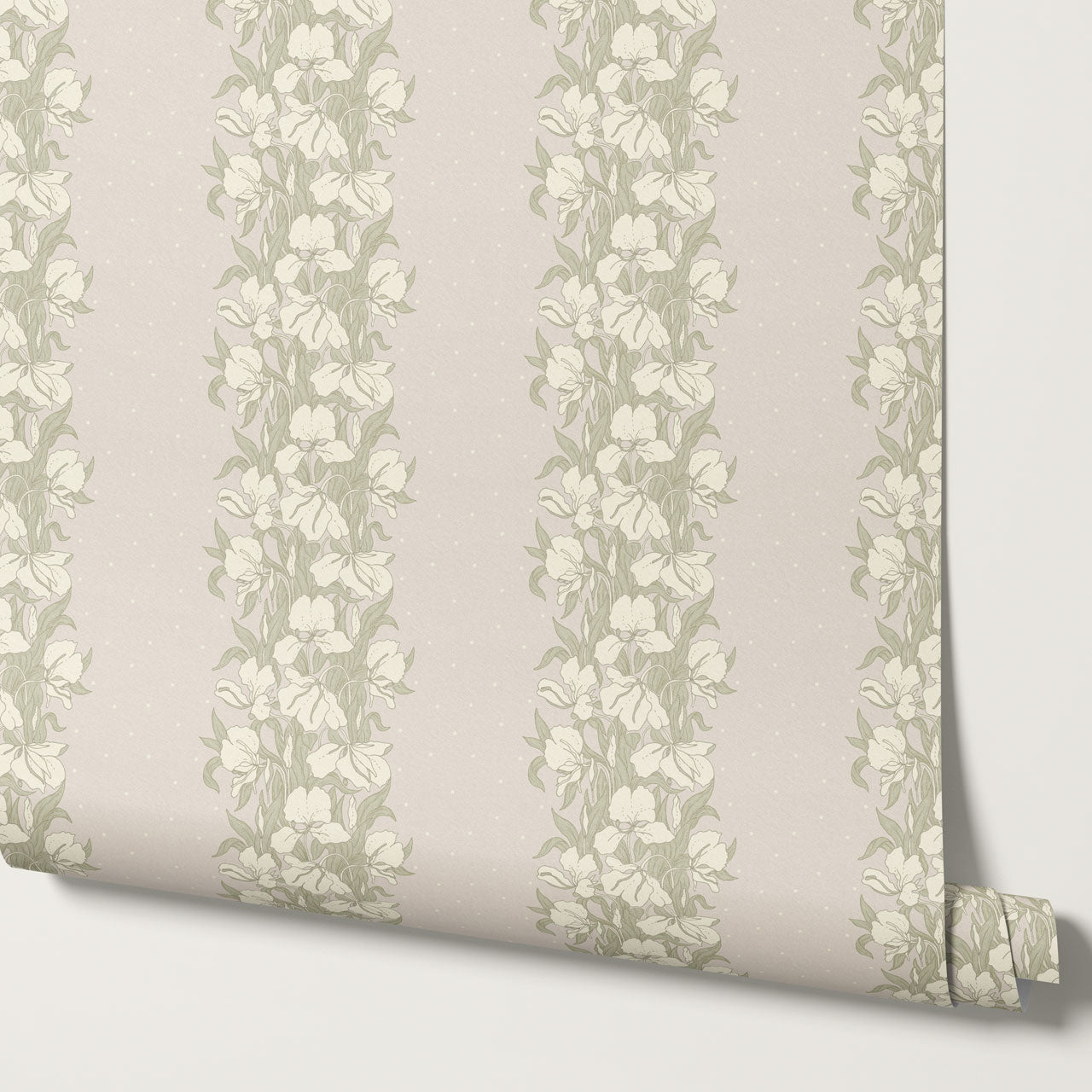Avianna Ginger Lilies Pearl Pink Wallpaper