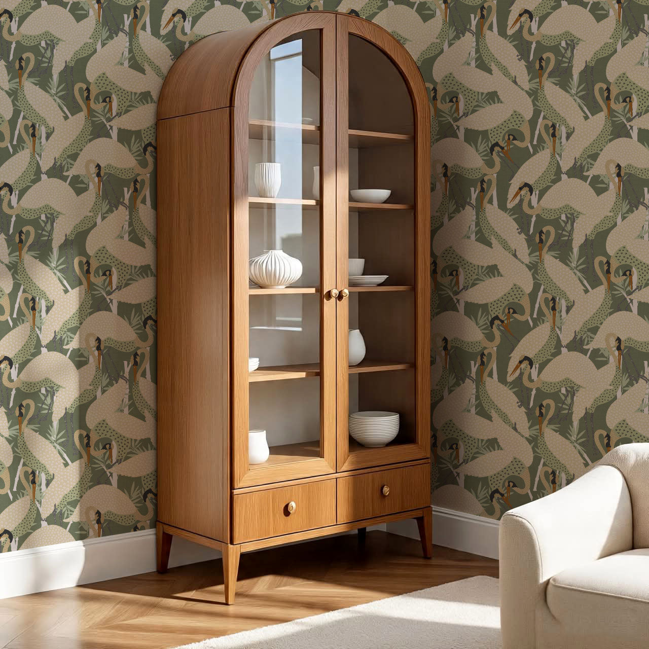 Callie Herons Forest Wallpaper