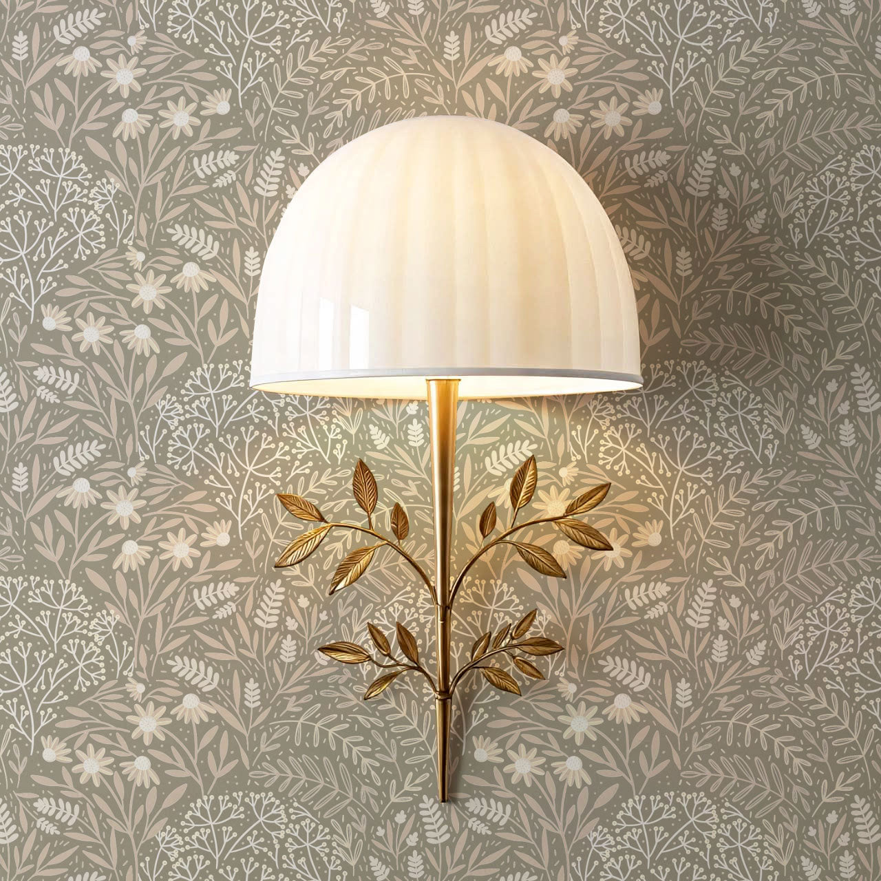 Chloe Meadows Neutral Wallpaper