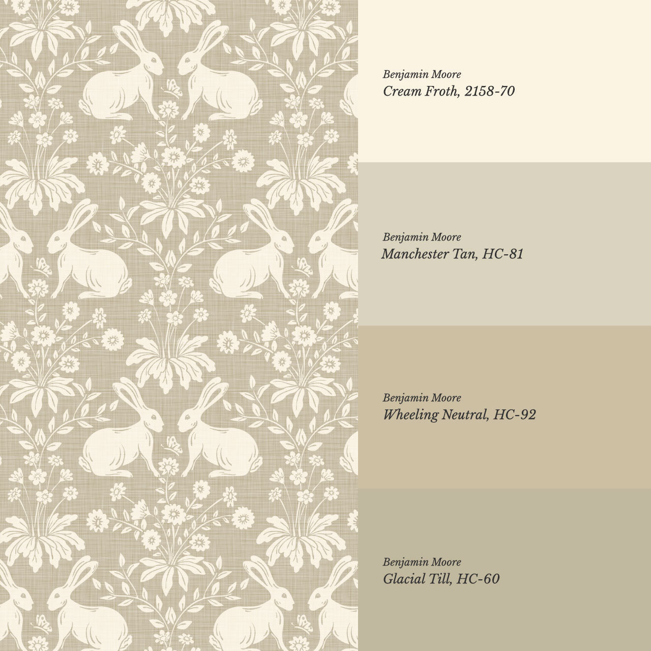 Cleo Welcome Baby Beige Wallapaper