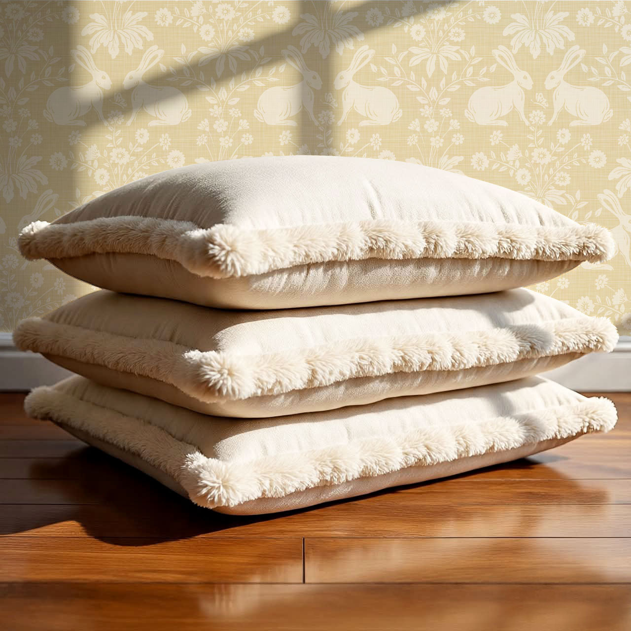 Cleo Welcome Baby Yellow Wallpaper