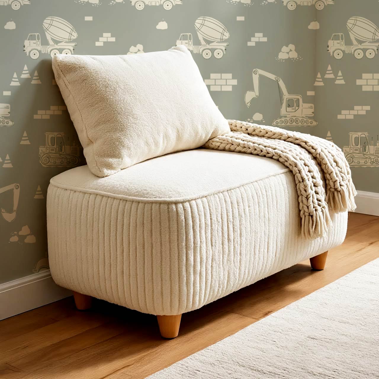 Colton Job Site Sage Wallpaper