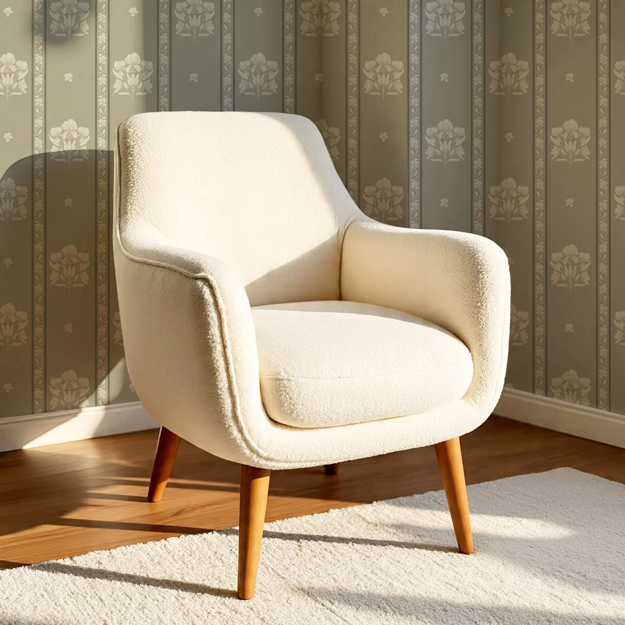 Cora Garden Tapestry Antique Sage Wallpaper