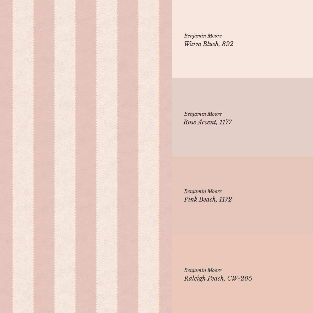 Darta Cabana Stripes Mauve Wallpaper
