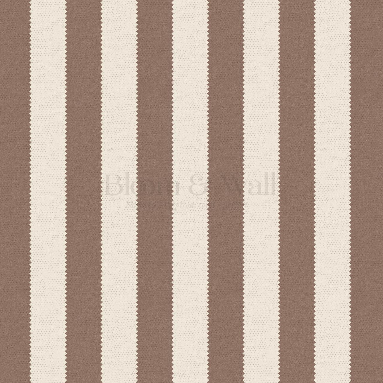 Darta Cabana Stripes Beige Cocoa Wallpaper