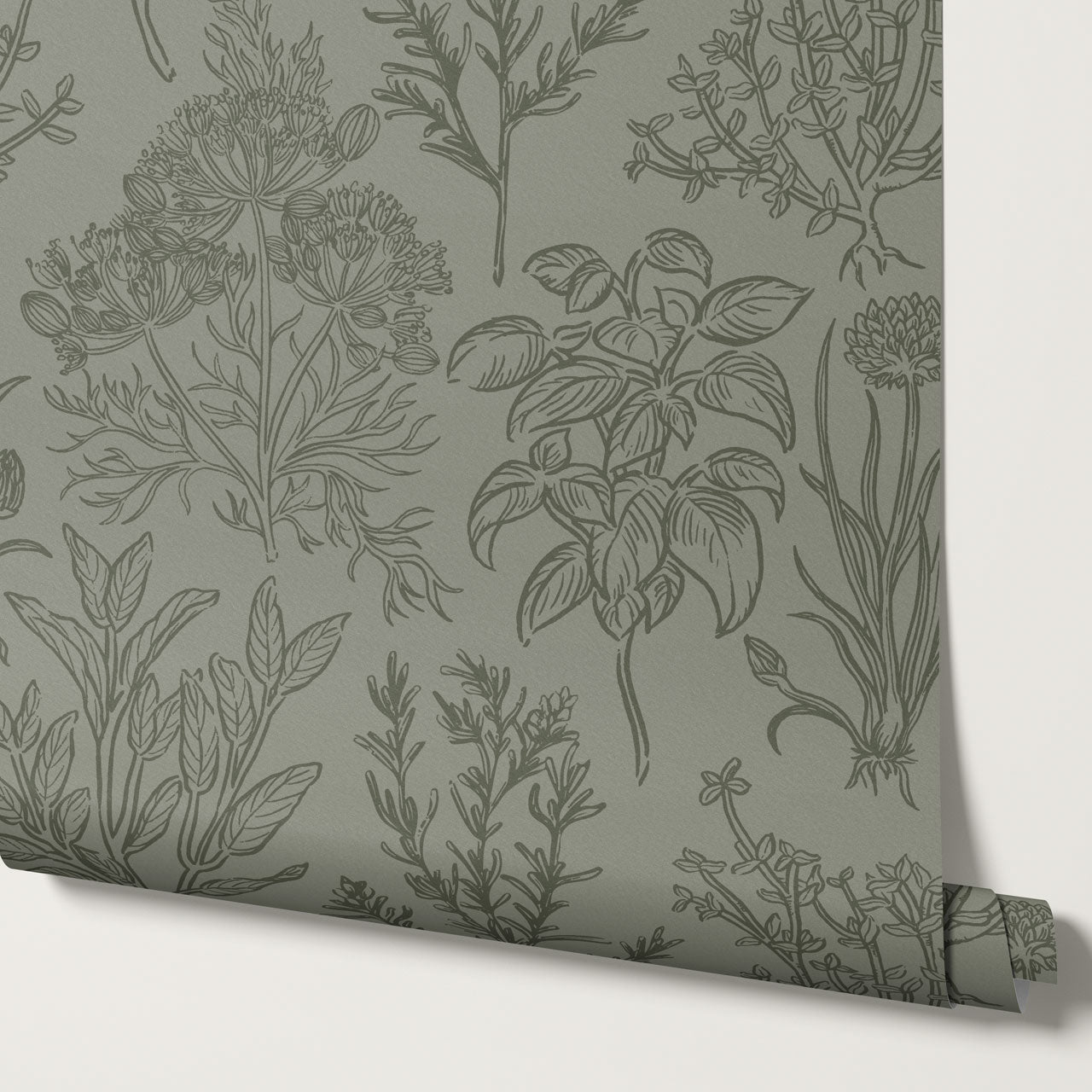 Elisabeth Herbarium Forest Wallpaper