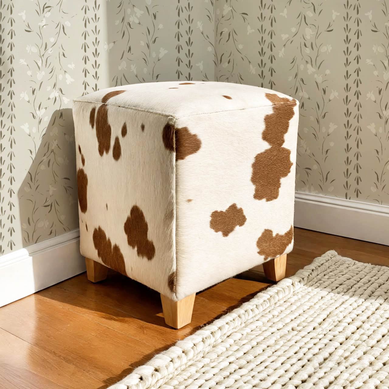 Eliza Floral Trellis Olive Cream Wallpaper