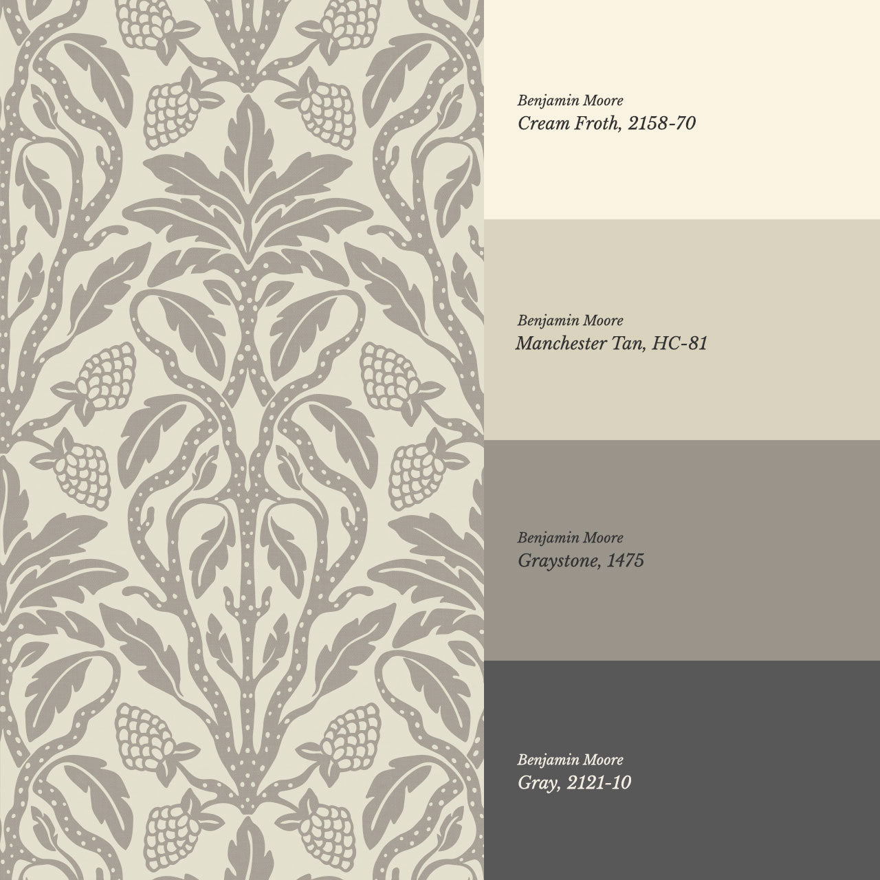 Elora Vintage Glamour Pewter Wallpaper