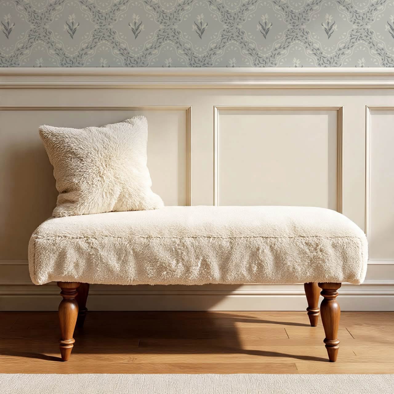 Emilia Heritage Bloom Slate Silver Wallpaper