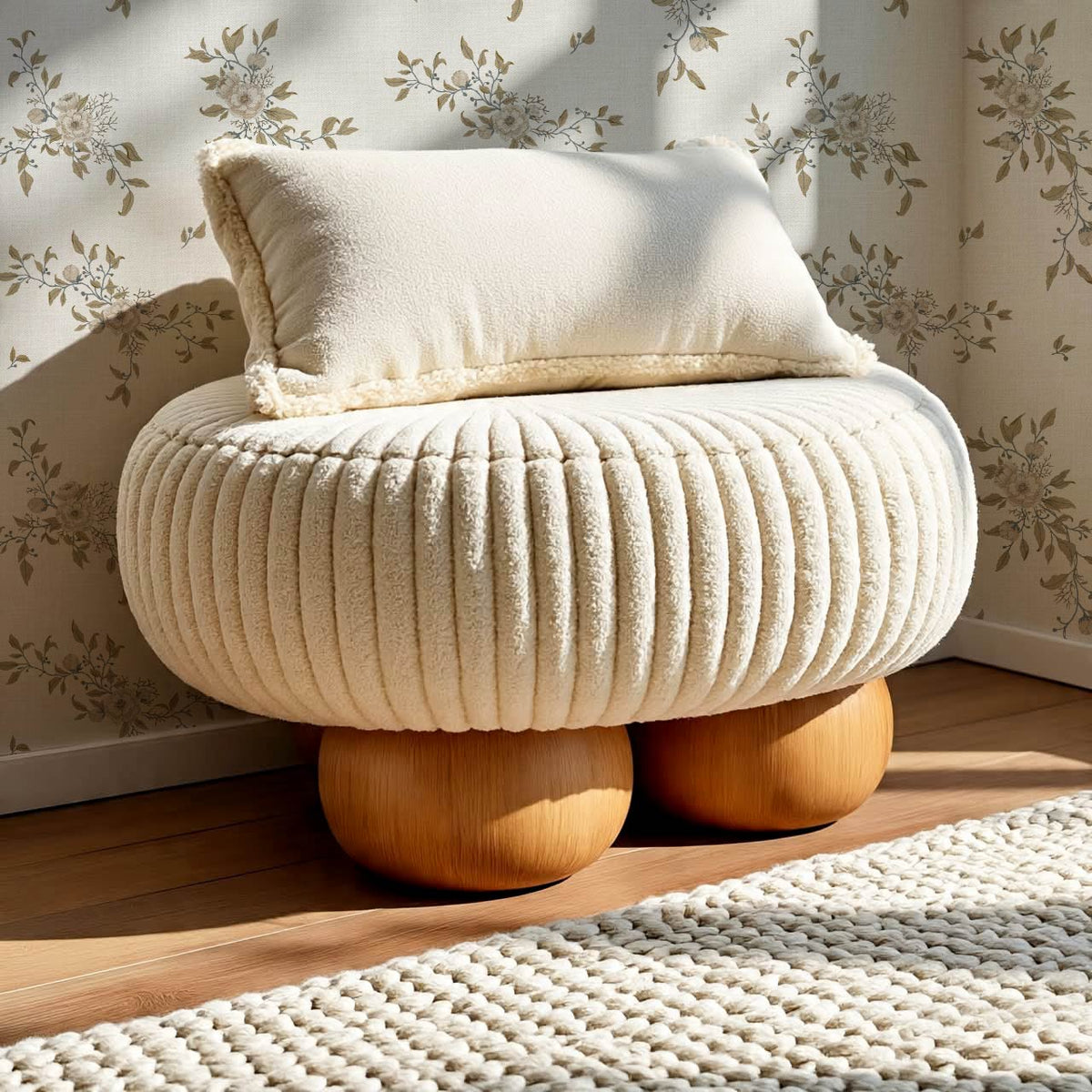 Ercilia Garden Heirloom Linen Taupe Olive Wallpaper