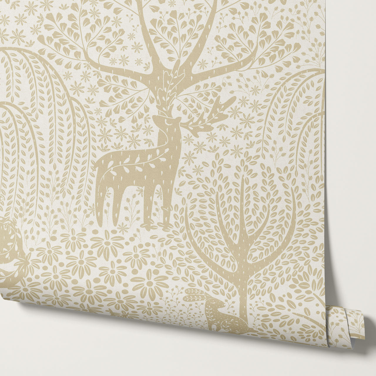 Evita Forest Biome Honey Wallpaper