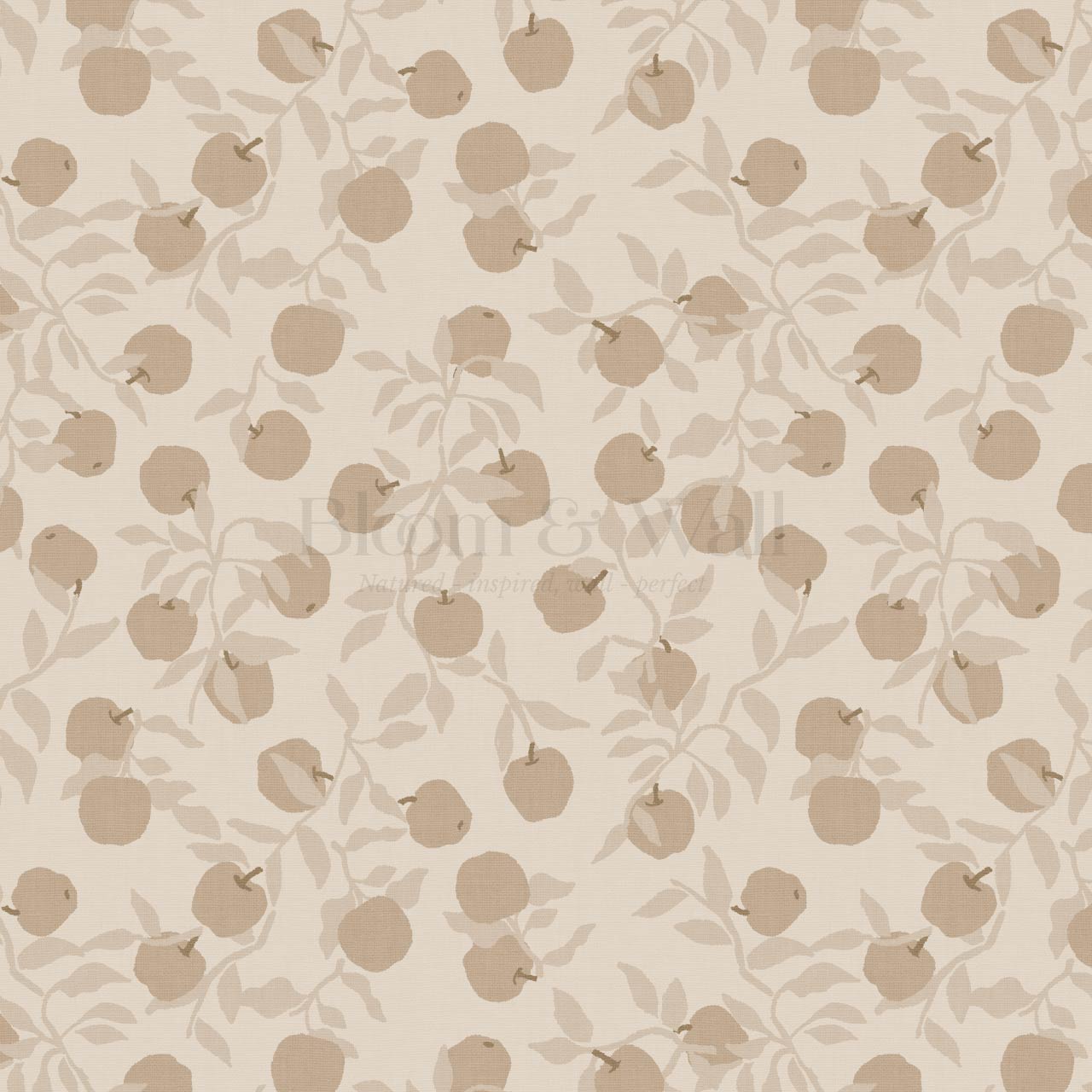 Faith Apple Orchard Beige Wallpaper