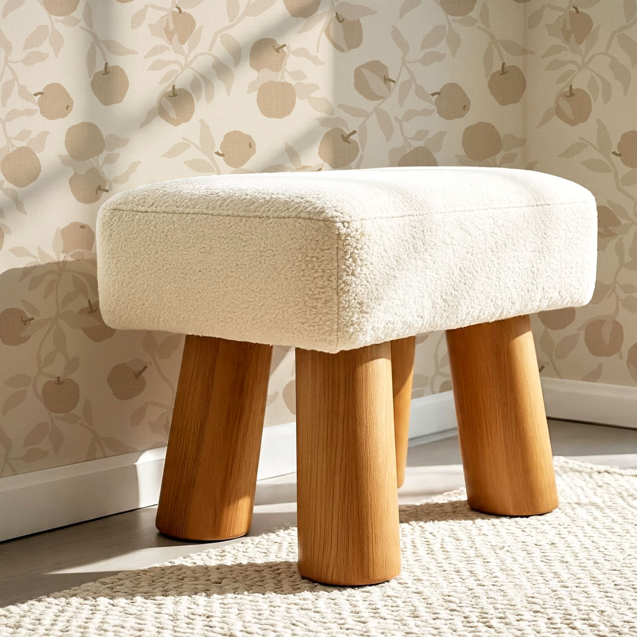 Faith Apple Orchard Beige Wallpaper