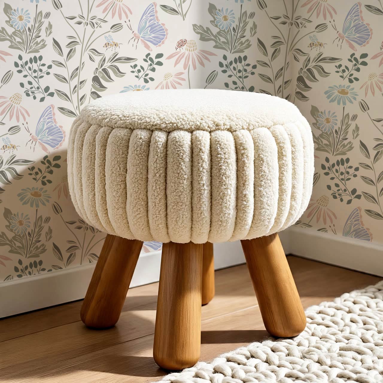 Faye Flutterby Pastel Wallpaper