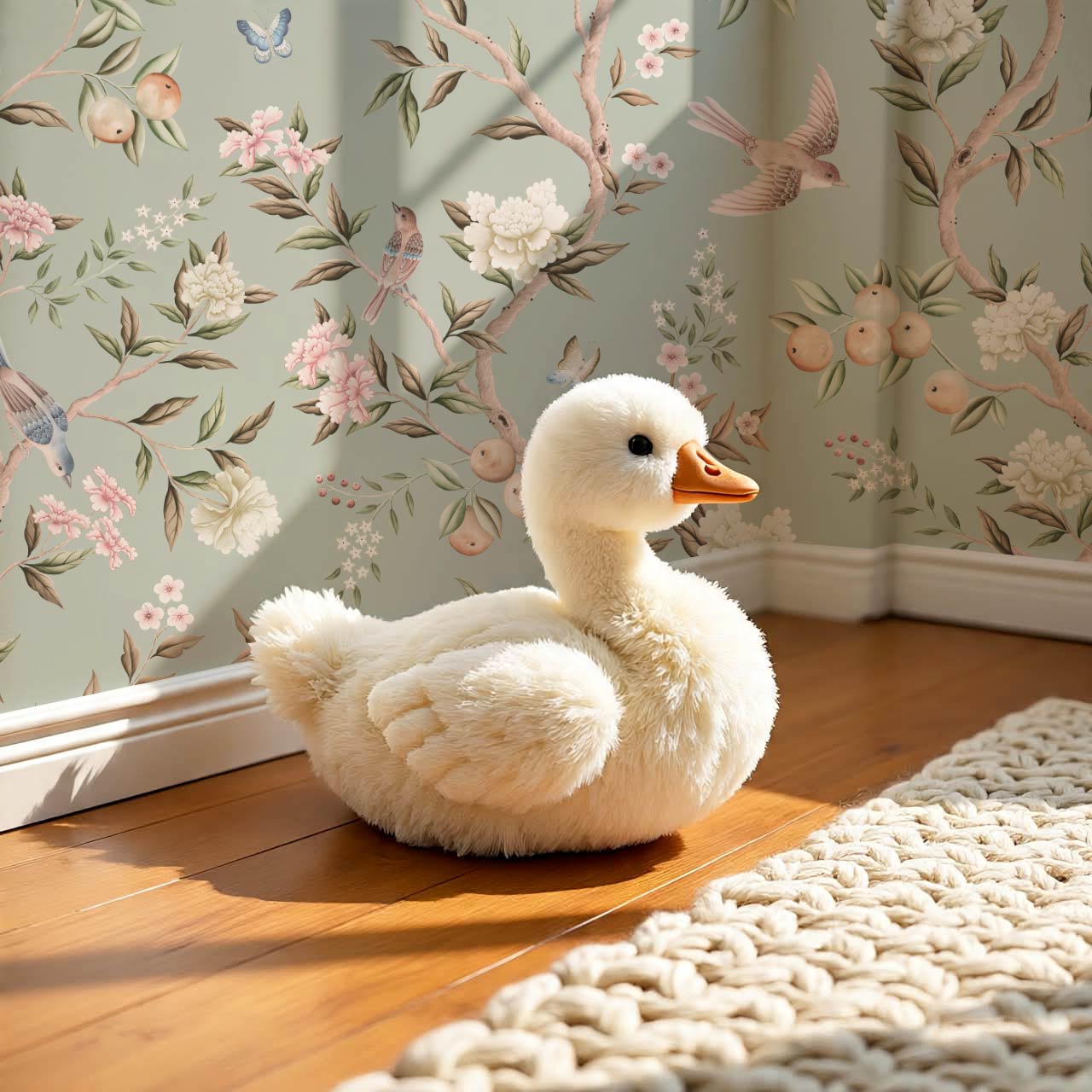 Ginevra Orchard Song Chinoiserie Sage Pastel Wallpaper