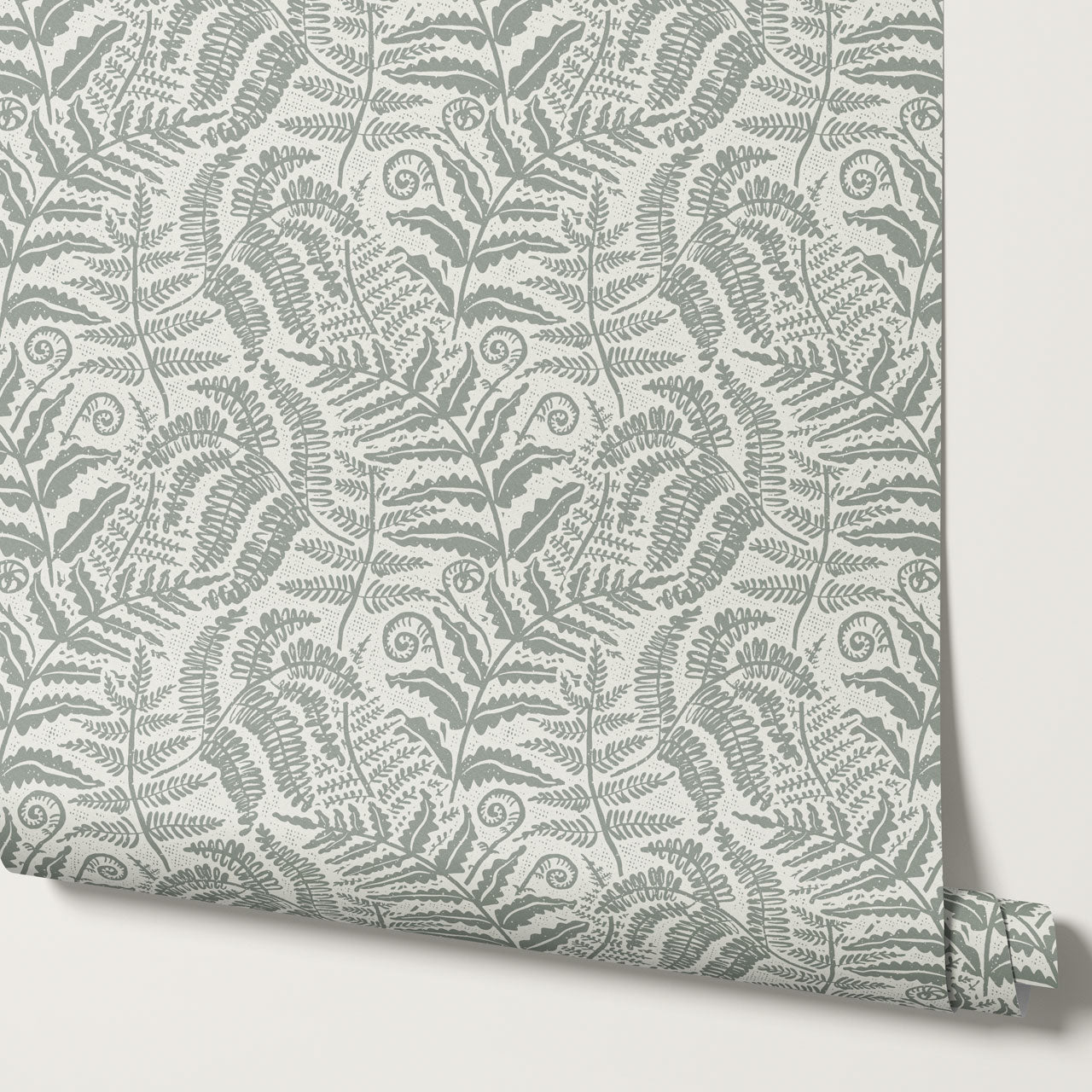 Gloria Fern Sage Wallpaper