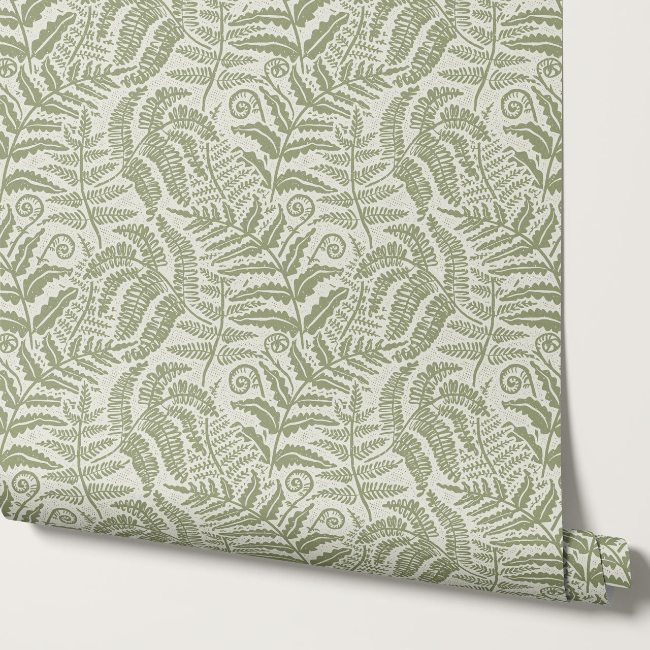 Gloria Fern Grullo Green Wallpaper