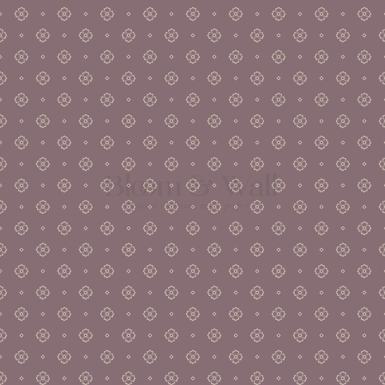 Hailey Foulard Red Wine Wallpaper