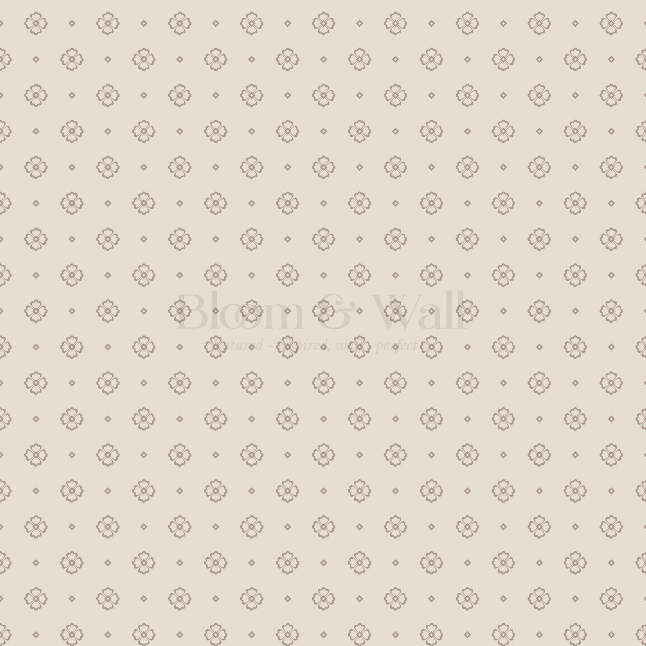 Hailey Foulard Neutral Wallpaper