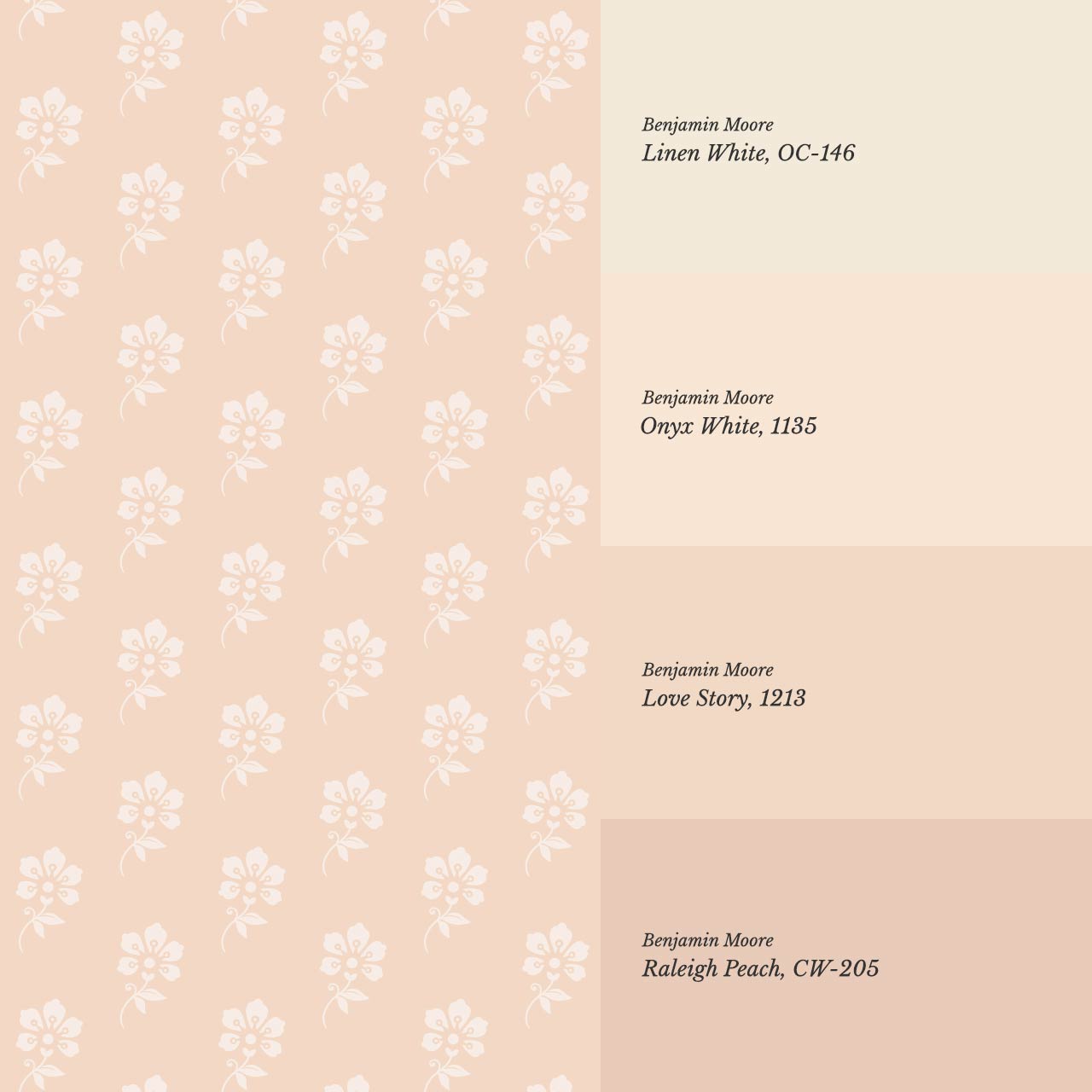 Ione Ditsy Floral Blush Petal Wallpaper