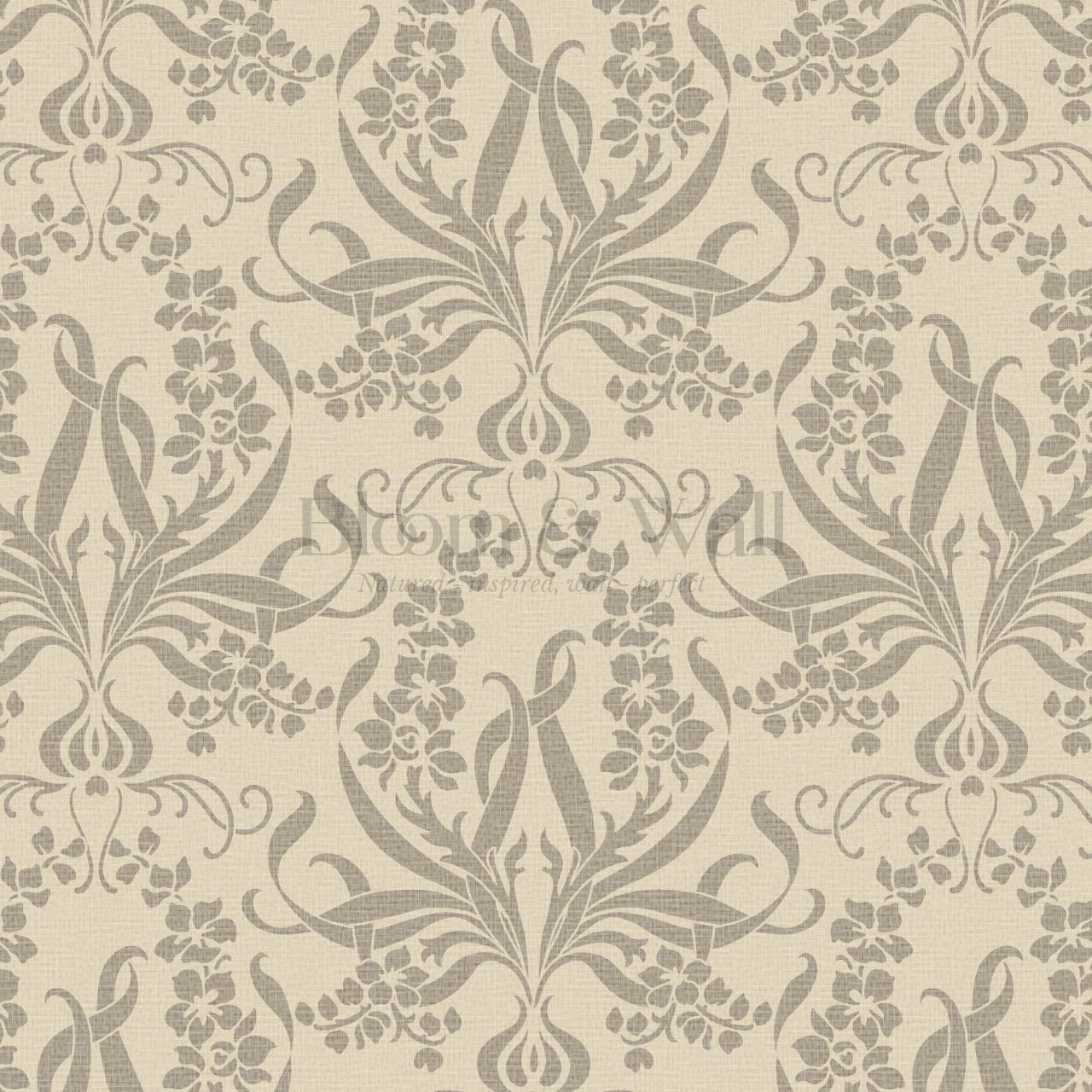 Ira Bulb Bloom Garden Straw Smoke Wallpaper