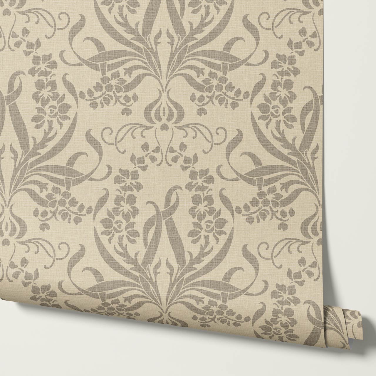 Ira Bulb Bloom Garden Straw Smoke Wallpaper