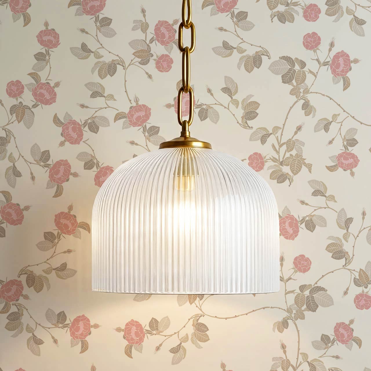 Isolde Wild Rose Dusty Berry Wallpaper