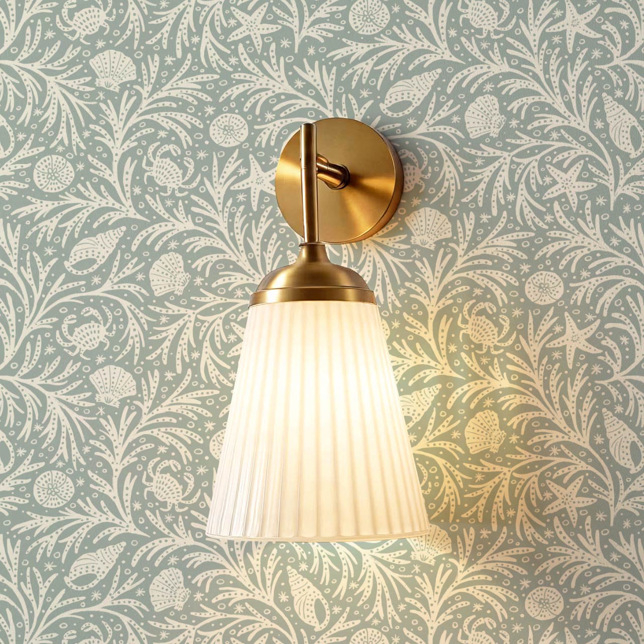 Jimena Marine Flow Sea Glass Ivory Wallpaper