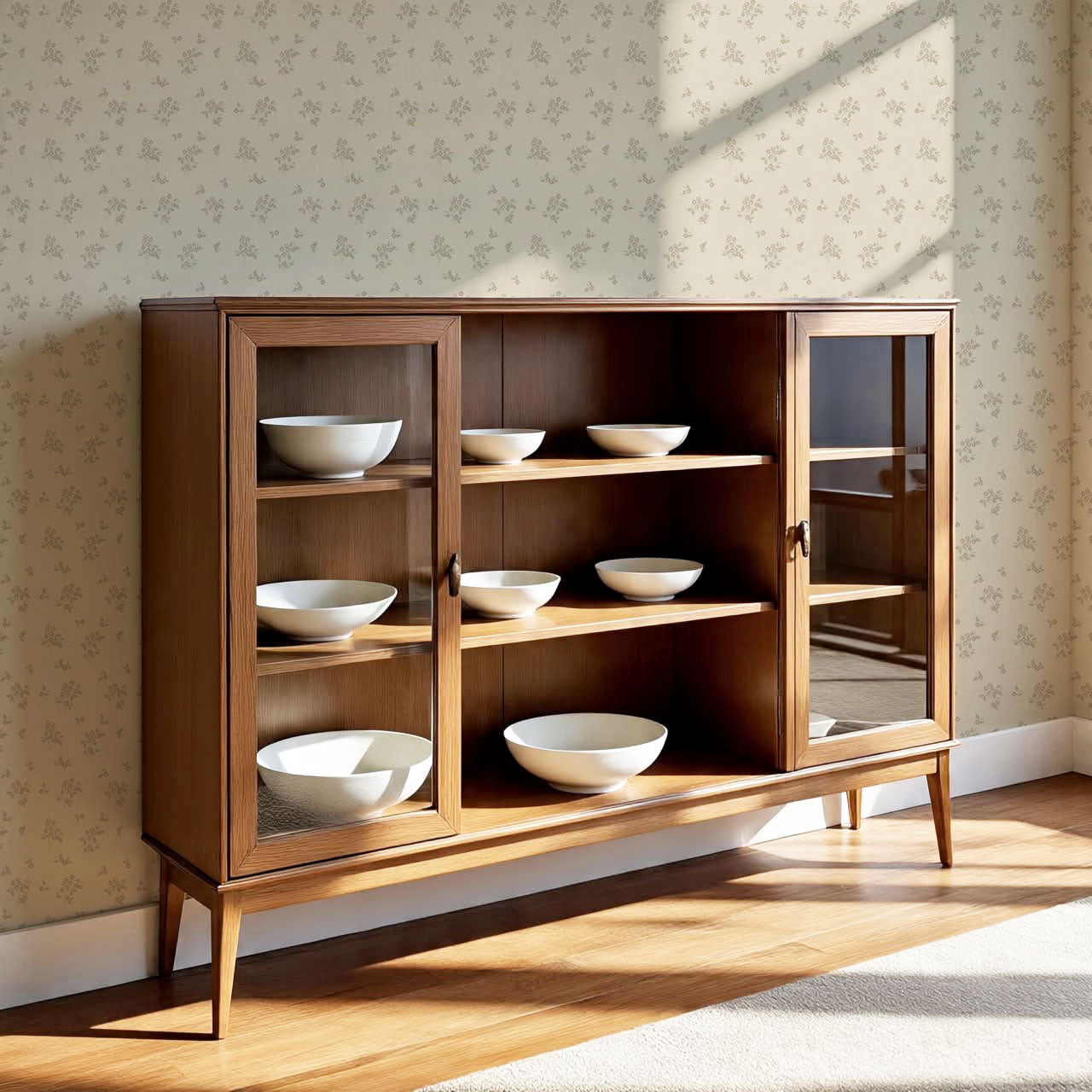 Julia Heirloom Bloom Taupe Gray Wallpaper