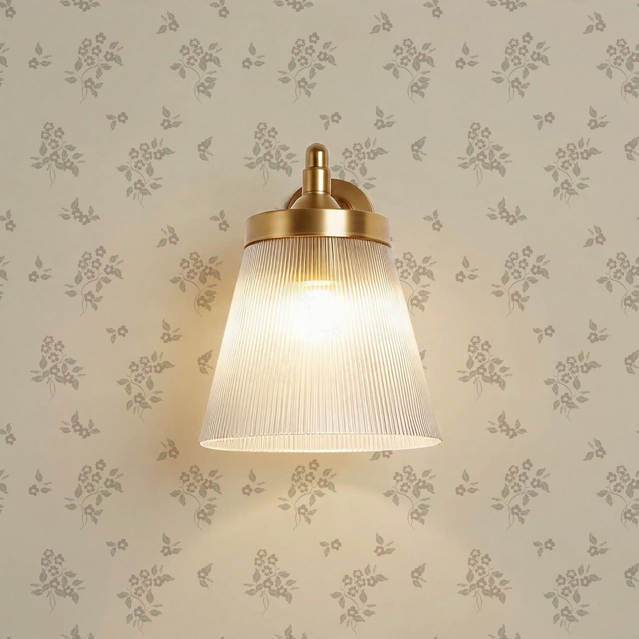 Julia Heirloom Bloom Taupe Gray Wallpaper