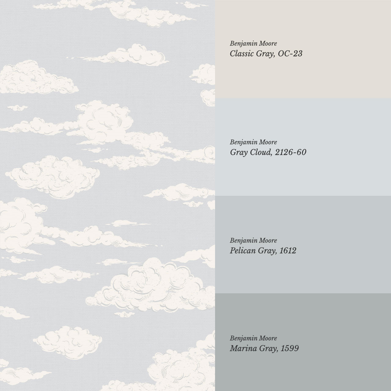 Julianna Dreamy Clouds Sky Wallpaper