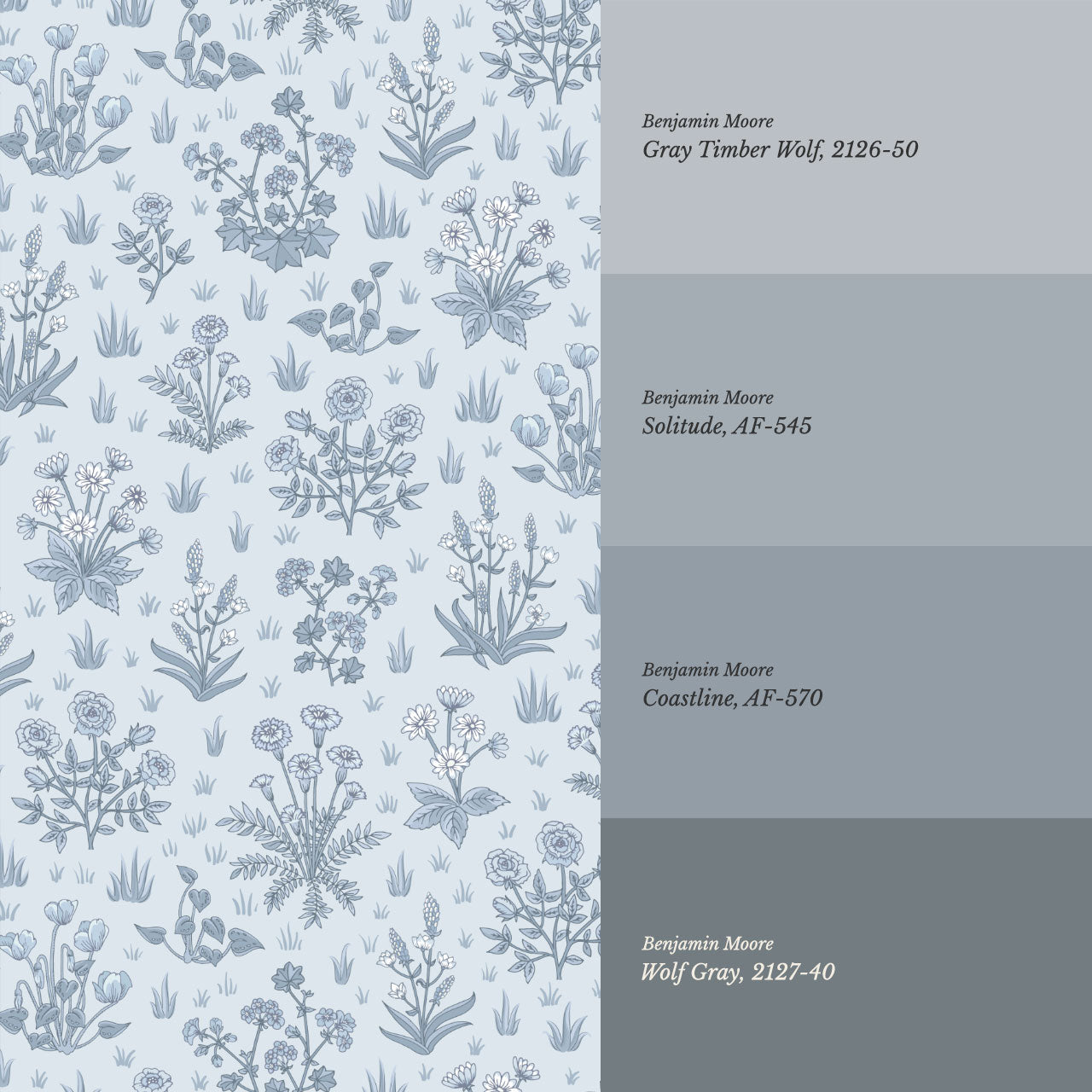 Juliet Country Garden Sky Wallpaper