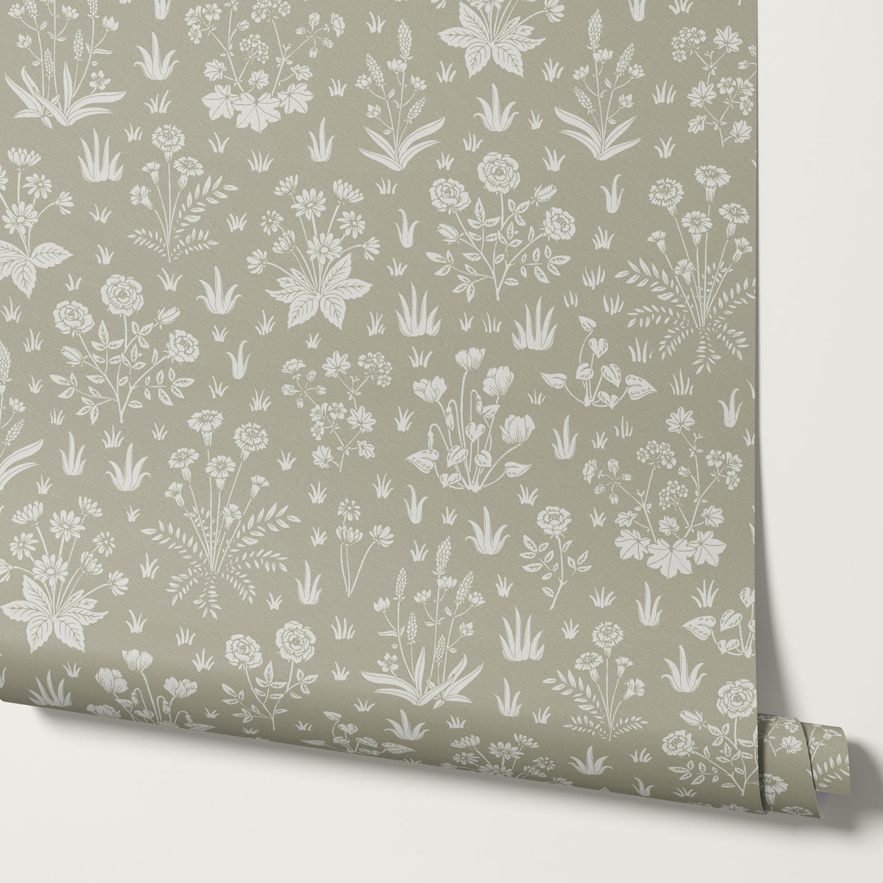 Juliet Country Garden Stone Wallpaper