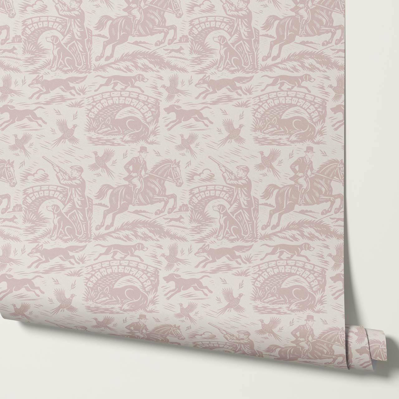 Kaida Hunt Story Dusty Mauve Wallpaper