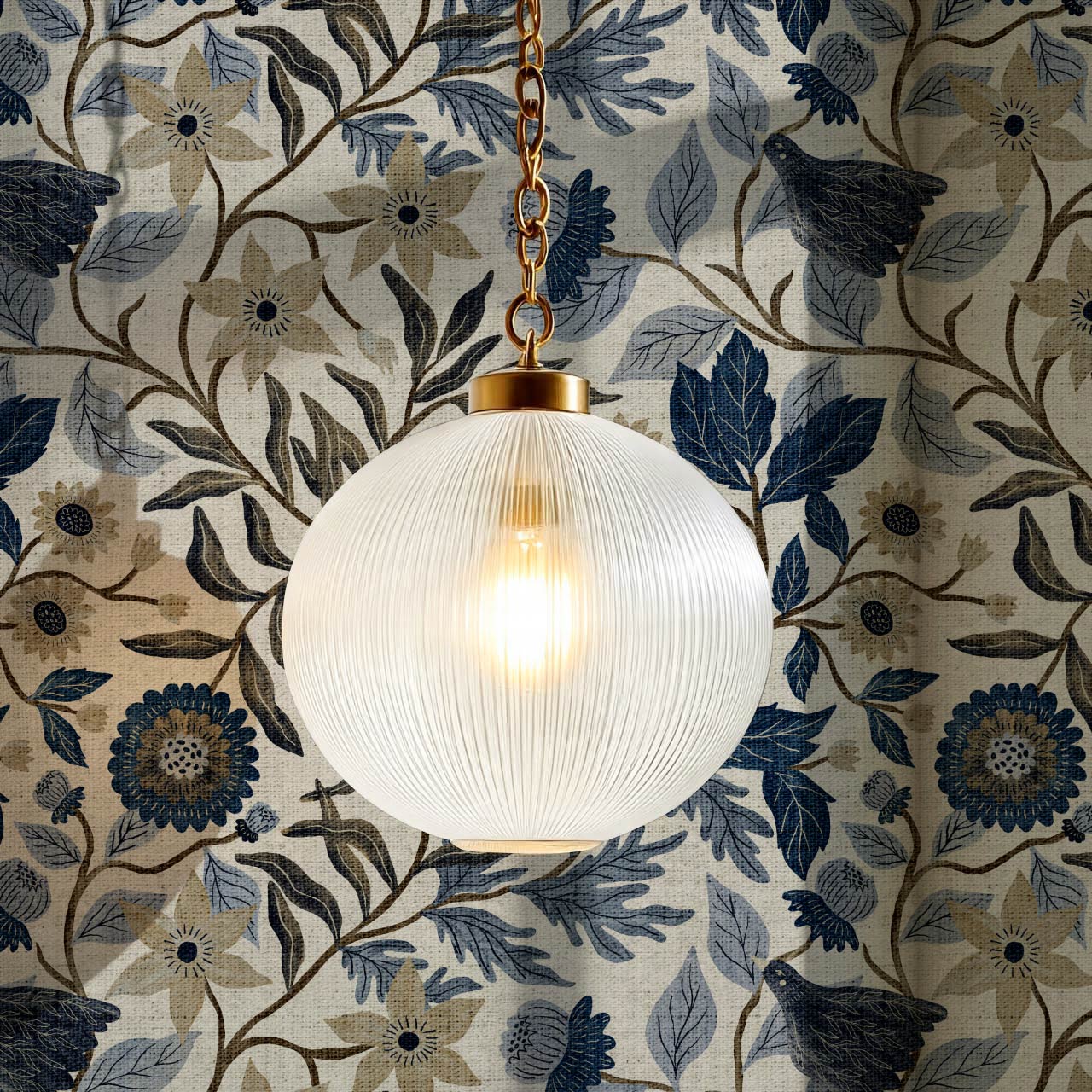 Kendall Vintage Tapestry Floral Wallpaper