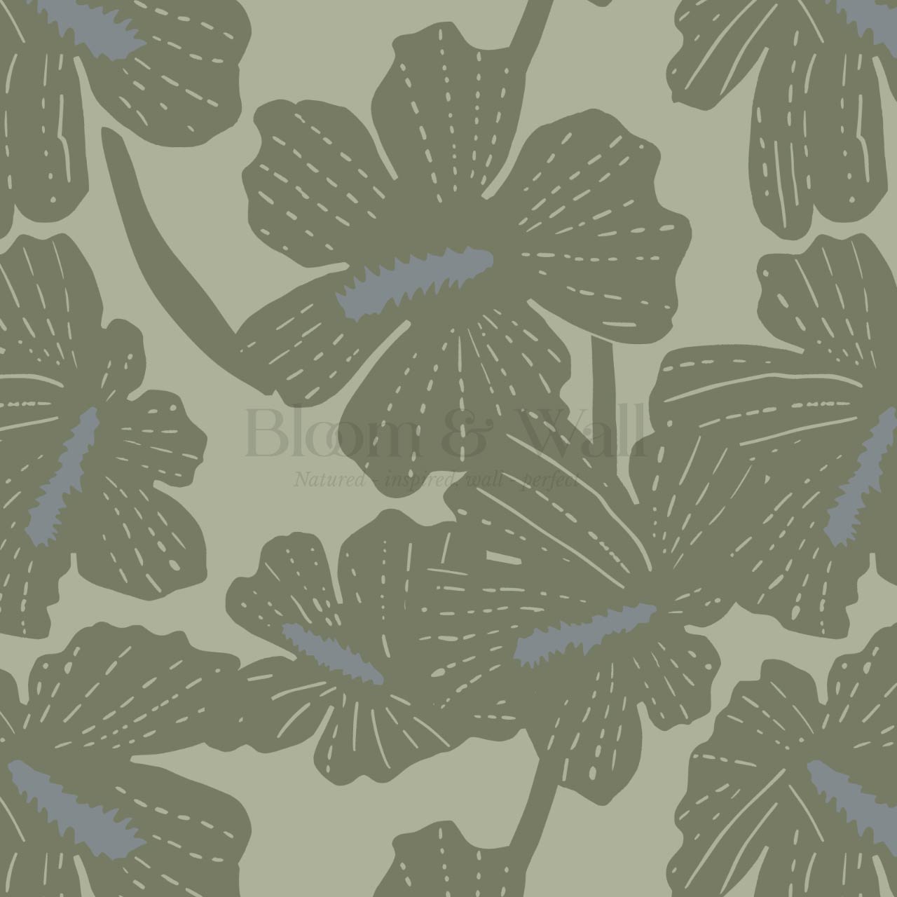 Kennedy Hibiscus Forest Wallpaper