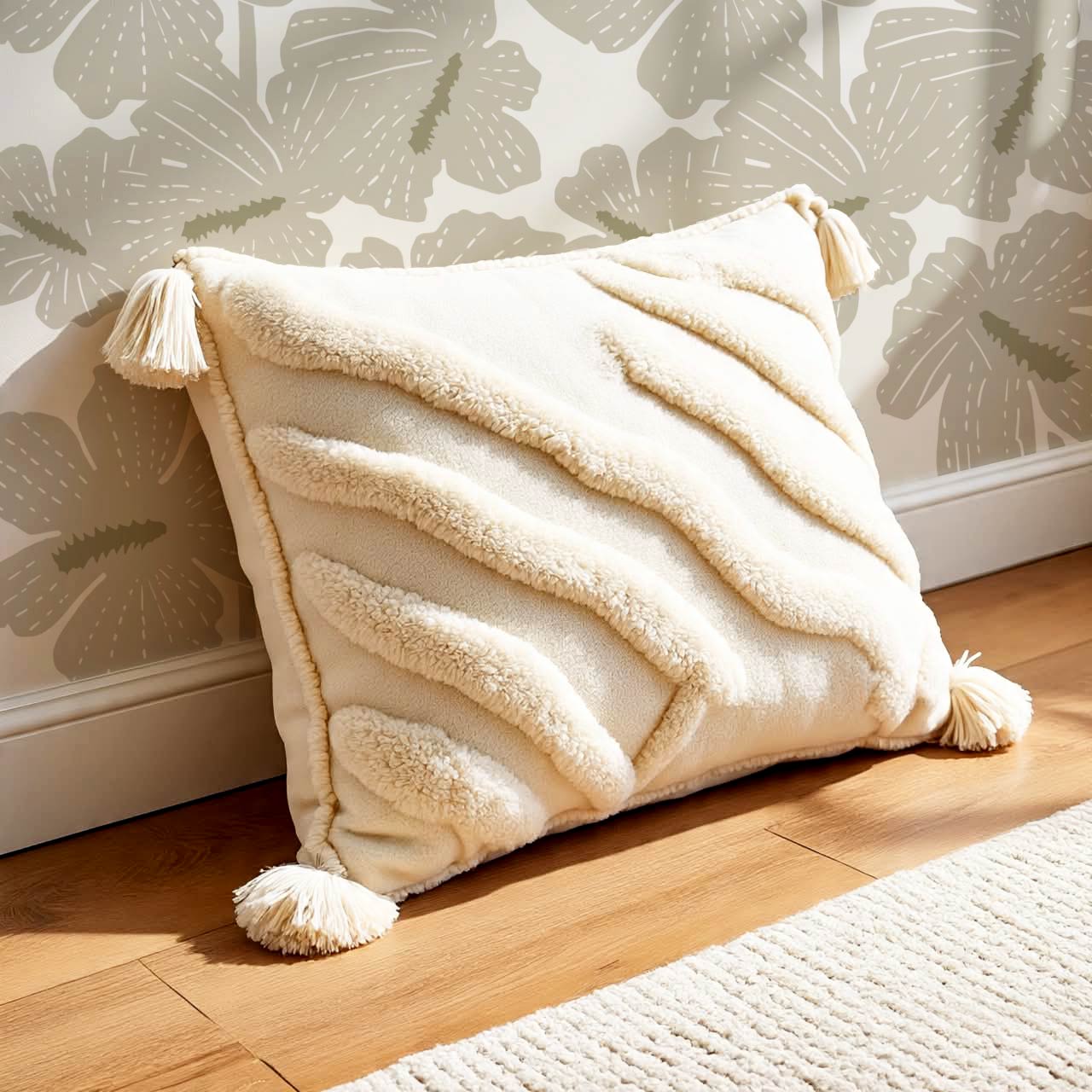 Kennedy Hibiscus French Slate Wallpaper