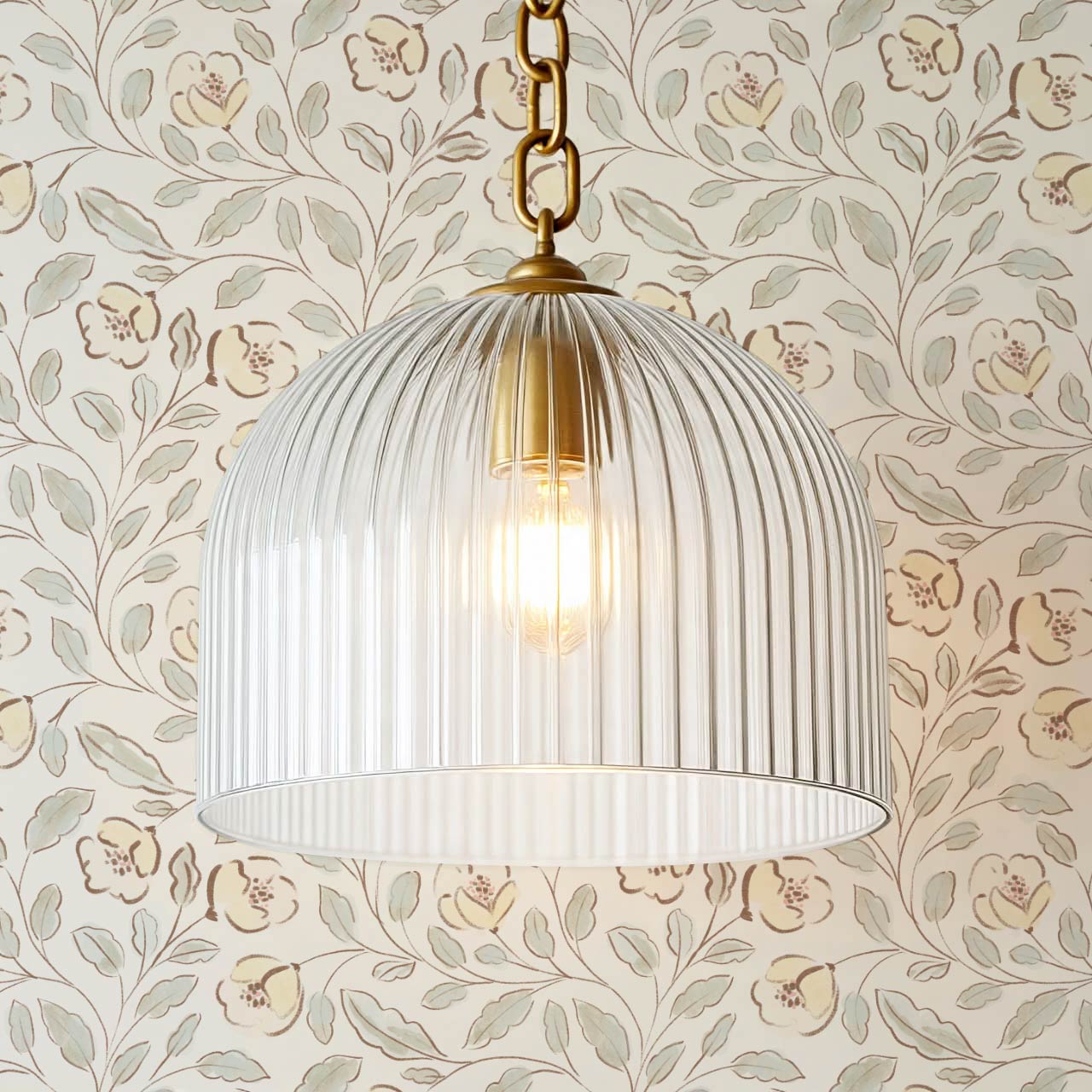 Kylie Spring Blooms Cream Wallpaper