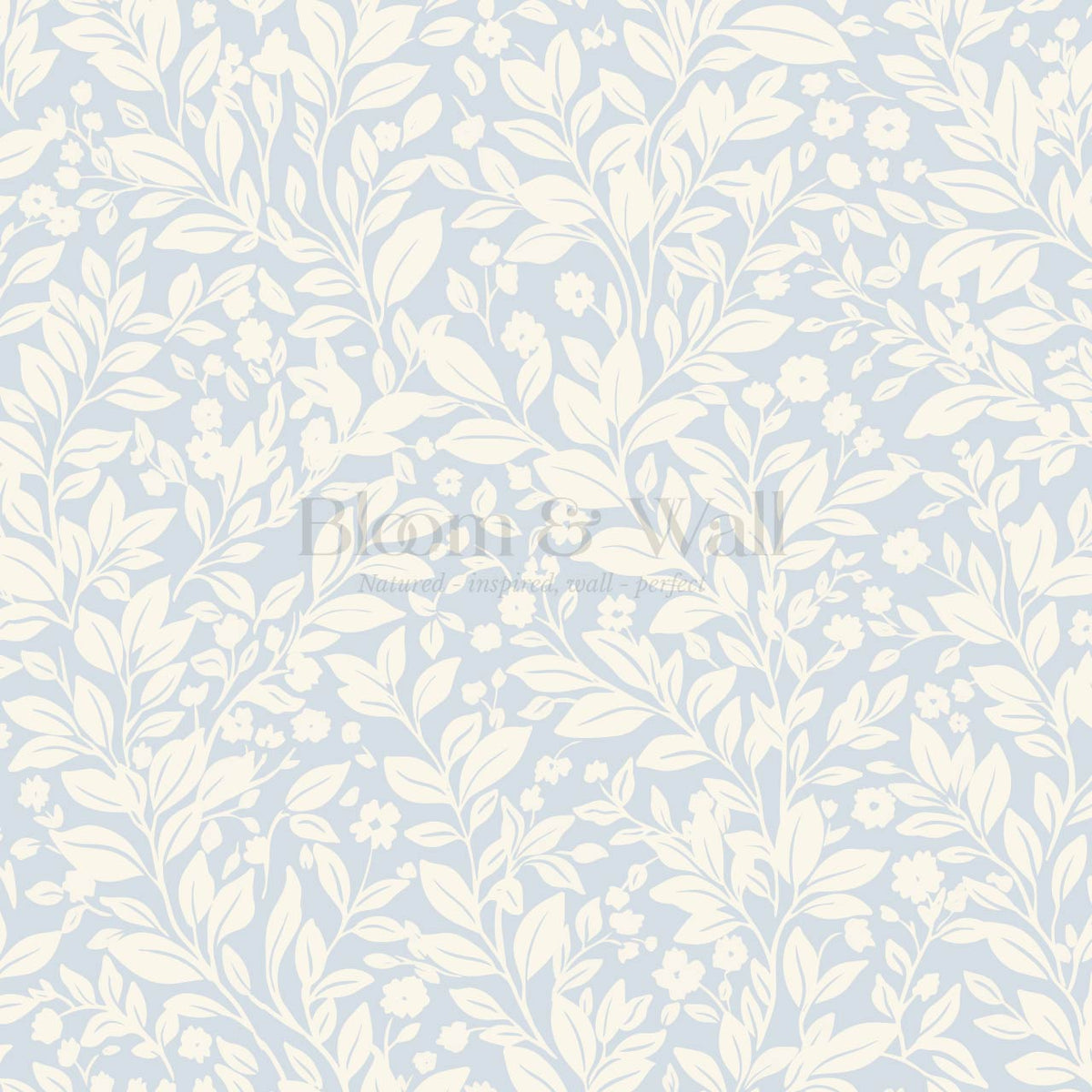 Lala Botanical Sky Cream Wallpaper