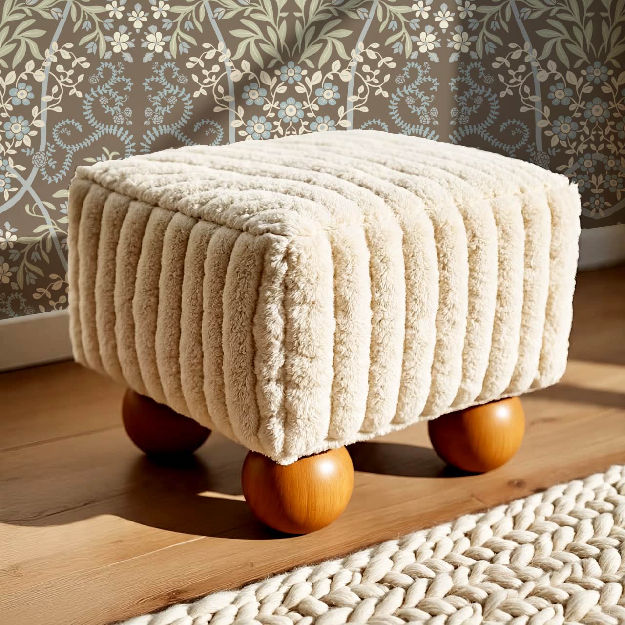 Leighton Victorian Garden Earth Wallpaper