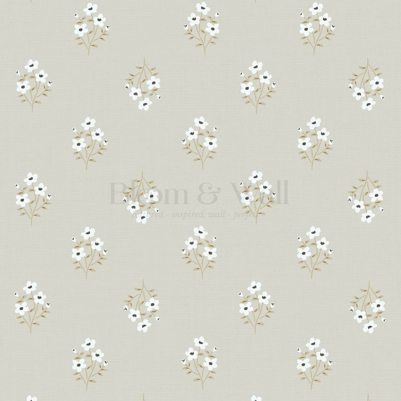 Brynlee Damask Floral Soft Sage Wallpaper