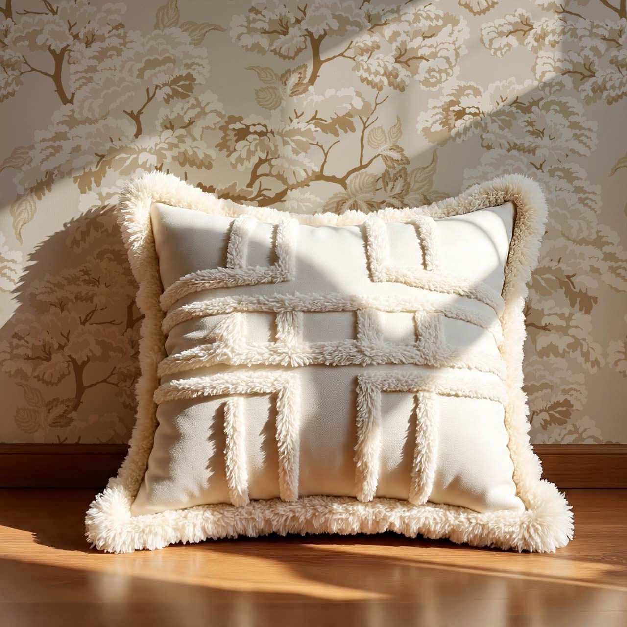 Lennon Vintage Tapestry Forest Beige Wallpaper