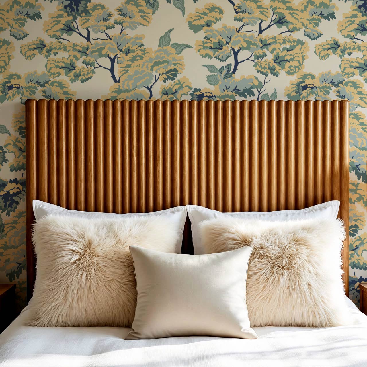 Lennon Vintage Tapestry Forest Sea Salt Honey Wallpaper