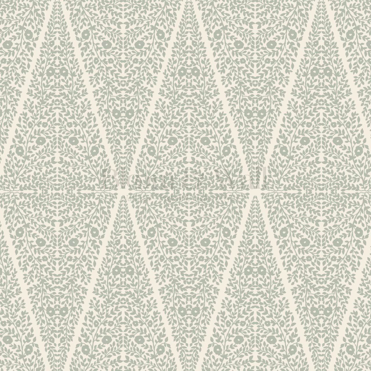 Leocadia The Silence of Vines Sage Cream Wallpaper