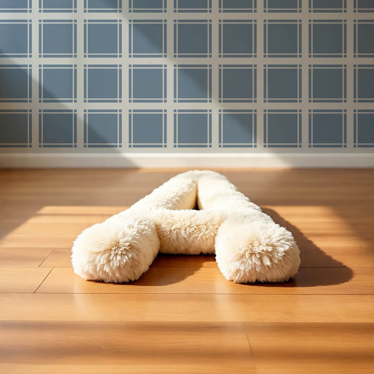 Liam Country Club Plaid Blue Wallpaper